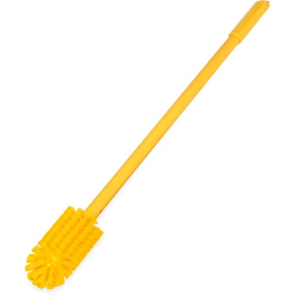 Carlisle Sparta 3 in. Dia Yellow Polyester Multi-Purpose Valve and Fitting Brush with 24 in. Handle (6-Pack)