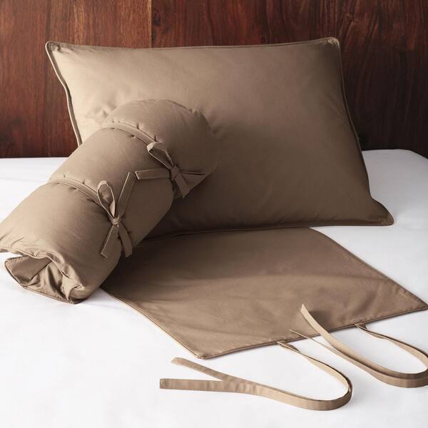 The Company Store LoftAIRE Down Alternative Walnut Travel Pillow