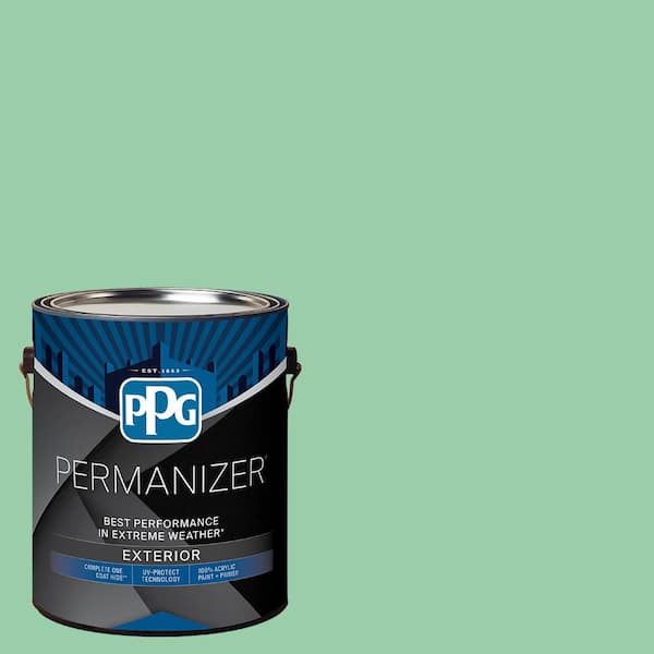 1 gal. PPG1226-4 Heath Green Semi-Gloss Exterior Paint