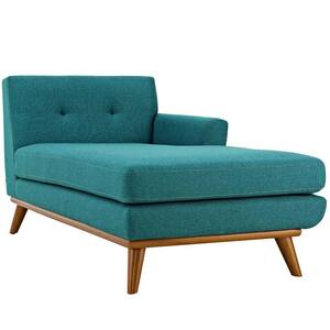 Engage Teal Right-Facing Chaise
