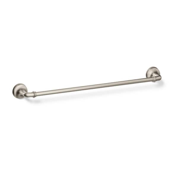 Bellera 24 in. Wall Mount Towel Bar in Vibrant Brushed Nickel