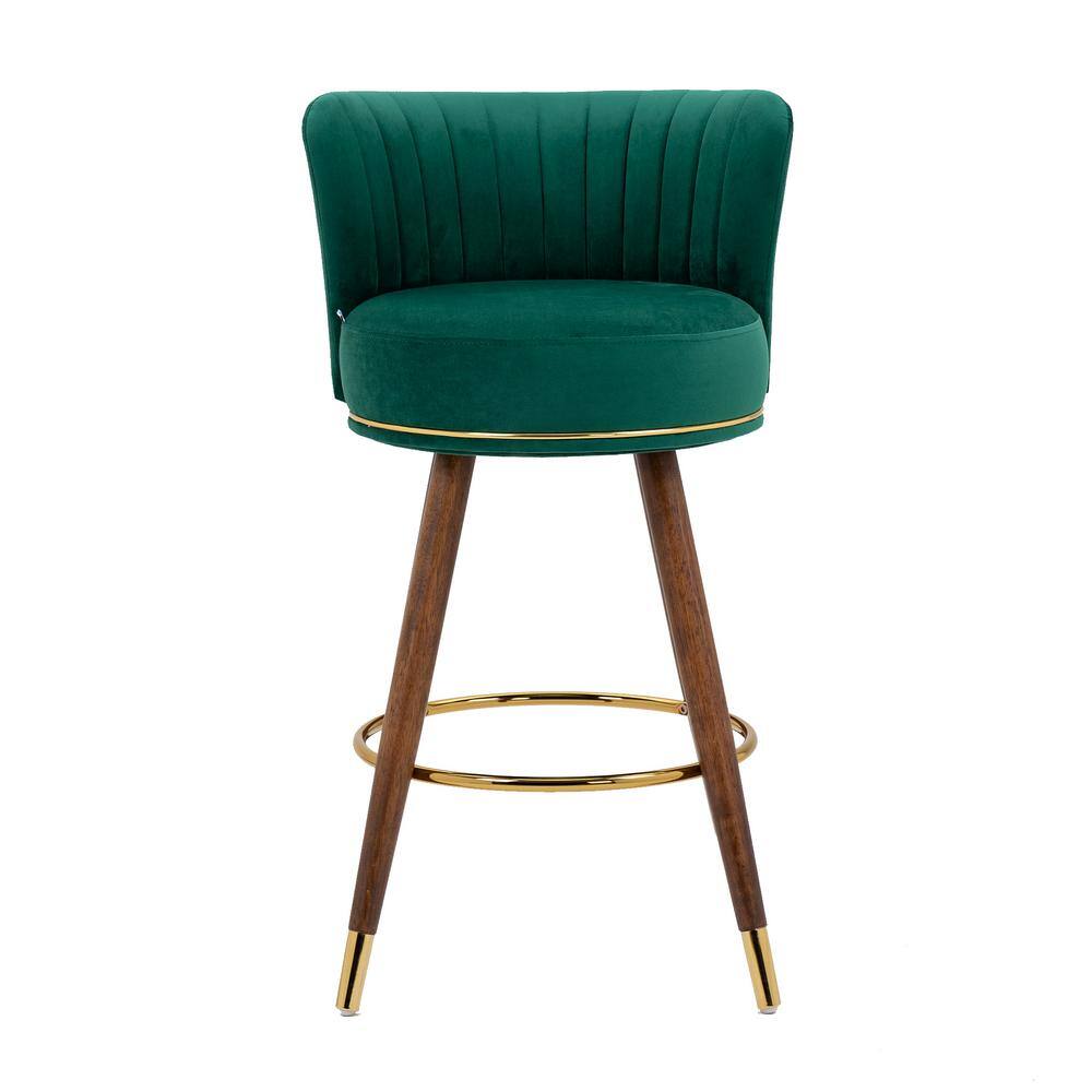 Reviews for HOMEFUN 36 in. Upholstered Low Back Wood Counter Bar Stools