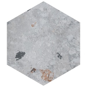 Recycle Hex River Multicolor 8-1/2 in. x 9-7/8 in. Porcelain Floor and Wall Tile (4.05 sq. ft./Case)