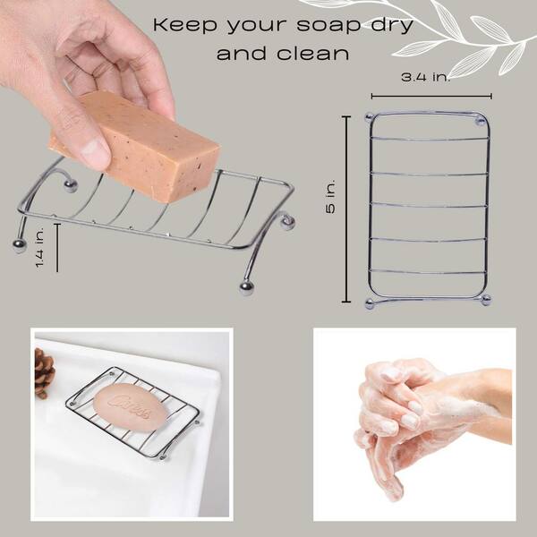 Cork soap dish, Prevent bar soap melt