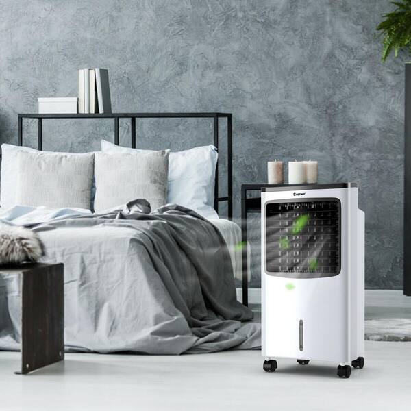 Costway Evaporative Portable Air Cooler Fan & Humidifier with Filter Remote  Control 