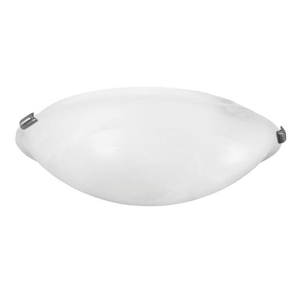 Livex Lighting Oasis 4 Light Brushed Nickel Flush Mount 801391 The