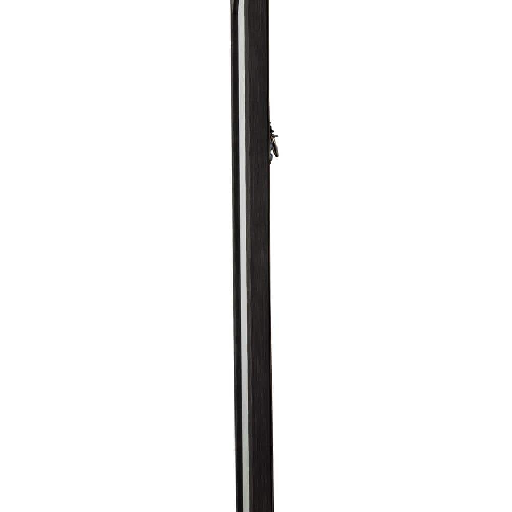 Bryson 43" x 31" Dark Bronze Wood Framed Wall Mirror