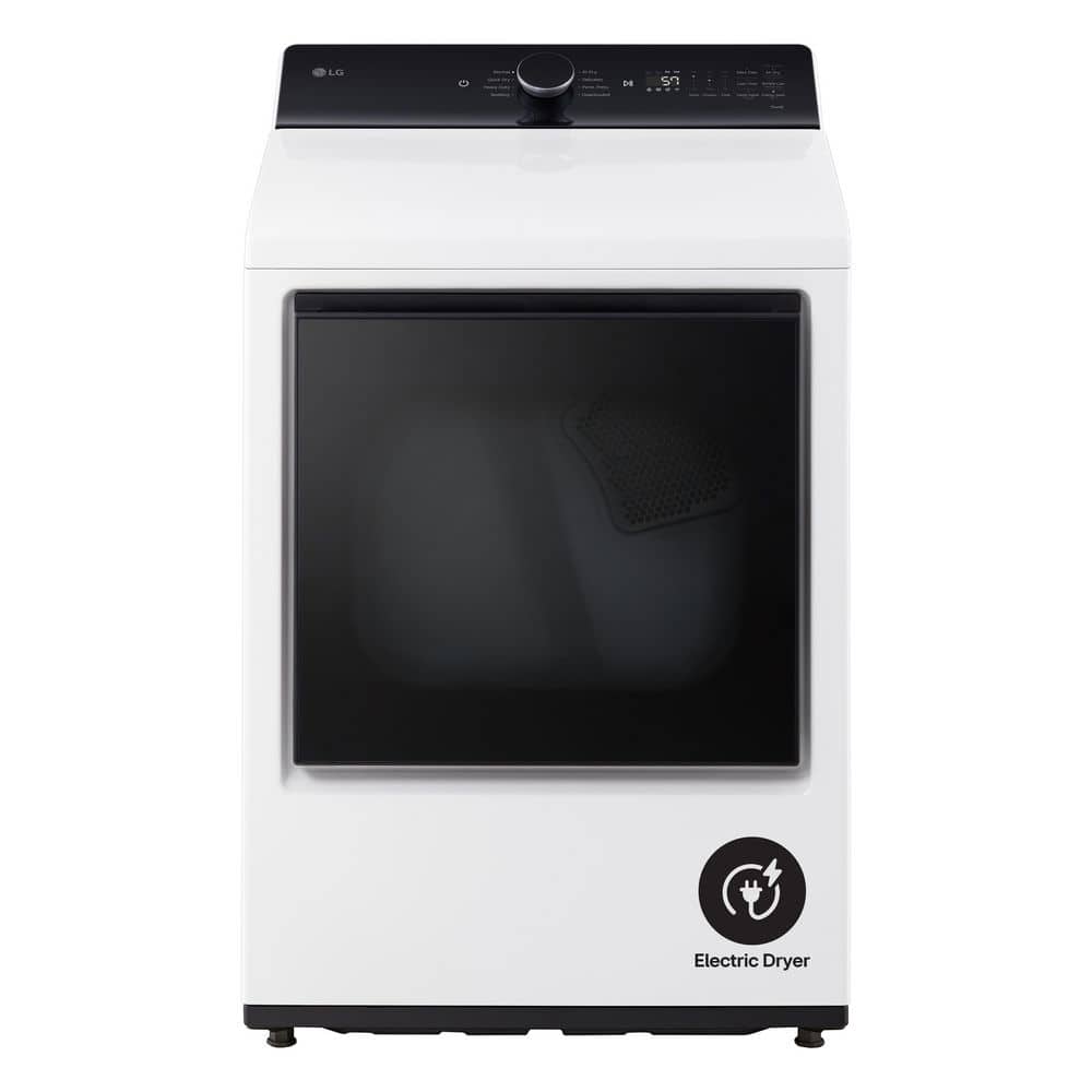 7.3 cu. ft. Vented SMART Electric Dryer in Alpine White with EasyLoad Door and Sensor Dry Technology