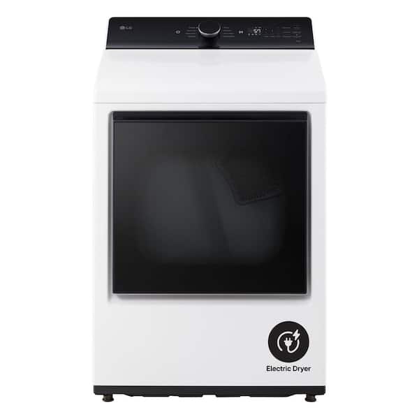 7.3 cu. ft. Vented SMART Electric Dryer in Alpine White with EasyLoad Door and Sensor Dry Technology