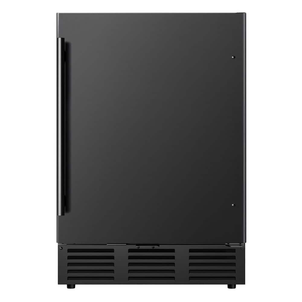 24 in. Single Zone 180-Cans Freestanding/ Built-in Beverage Refrigerators and Wine Cooler Fridge in Black price history on PriceWatchPro