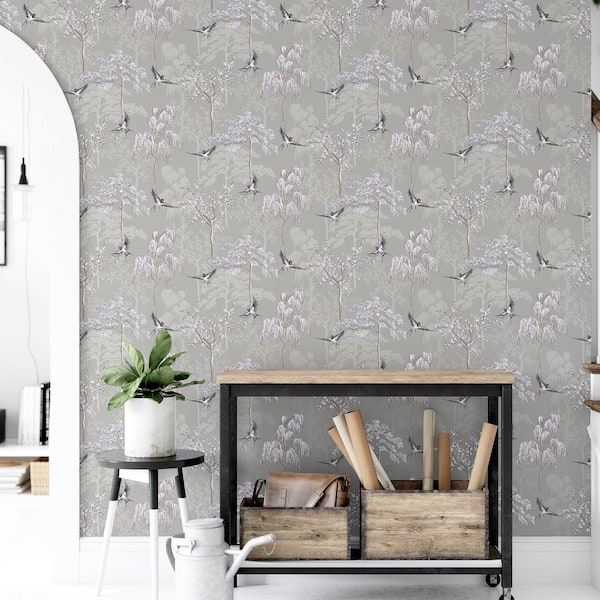 Japanese Garden Paste the Paper Wallpaper
