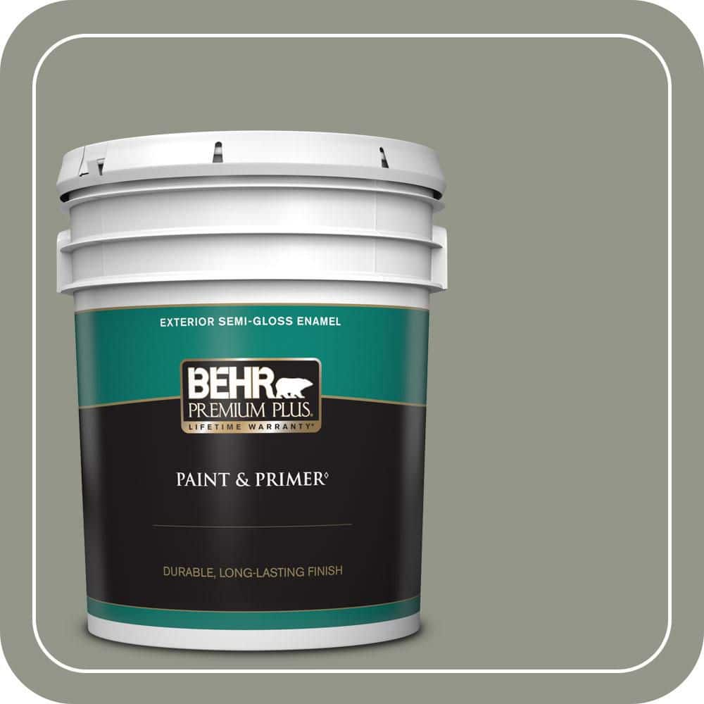 5 gal. #ECC-36-1 Shady Willow Semi-Gloss Enamel Exterior Paint & Primer price history on PriceWatchPro