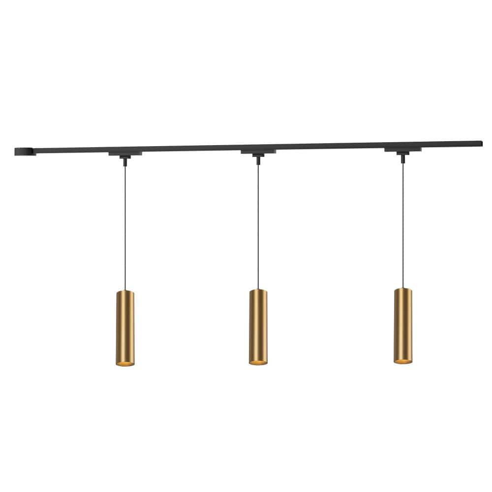 Remuda 3 Light Brushed Gold dimmable 4000K LED Trilo Track Ceiling Kit price history on PriceWatchPro