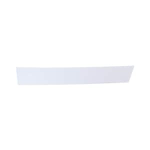 Valencia Gloss White Edge Band 108-in. W x 0.94-in. H x 3/32-in. D