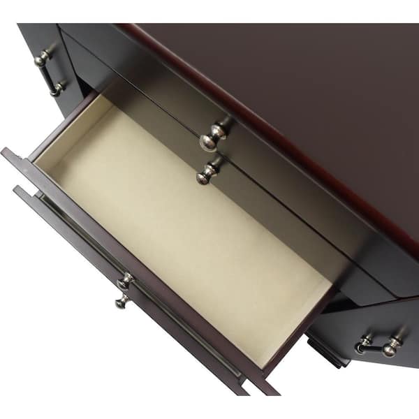 Stylish Java Jewelry Box AR3686J - The Home Depot