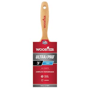 Wooster 3 in. Pro Nylon/Polyester Flat Brush 0H21450030 - The Home Depot
