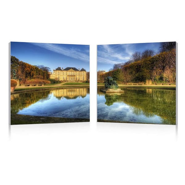 French Chateaux Unframed Photography Wall Art 19.68 in. x 19.68 in
