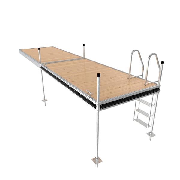 QPF-495,5 ft. x 10 ft. 2 Sections I Shape Post dock