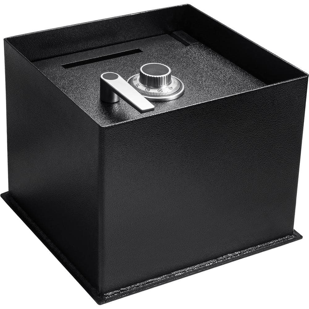 Barska Black Steel Combination Lock Floor Safe with Protective Mat