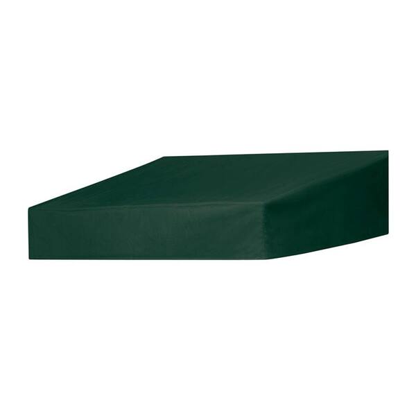 Door Canopy in a Box 4 ft. Classic Non-Retractable Door Canopy (50 in.Projection) in Forest Green