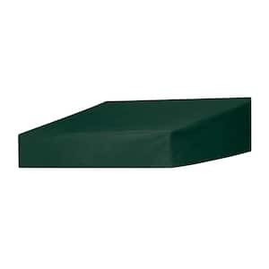 4 ft. Classic Non-Retractable Door Canopy (50 in.Projection) in Forest Green