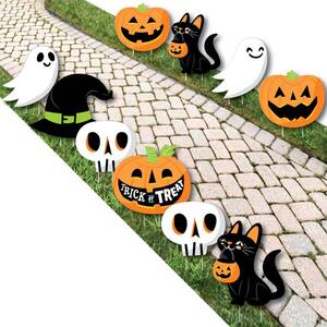 My Door Decor 7 ft. x 8 ft. Happy Halloween Jack-O-Lanterns Garage Door  Decor Mural for Single Car Garage 285903HALL-005 - The Home Depot