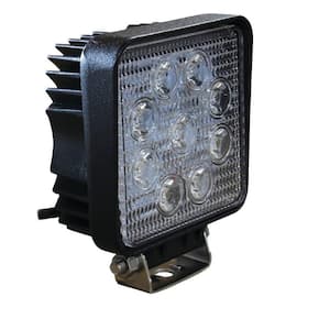 LED Square Spot Beam 12-Volt, 4-1/2 in. L, Spot Off-Road Light