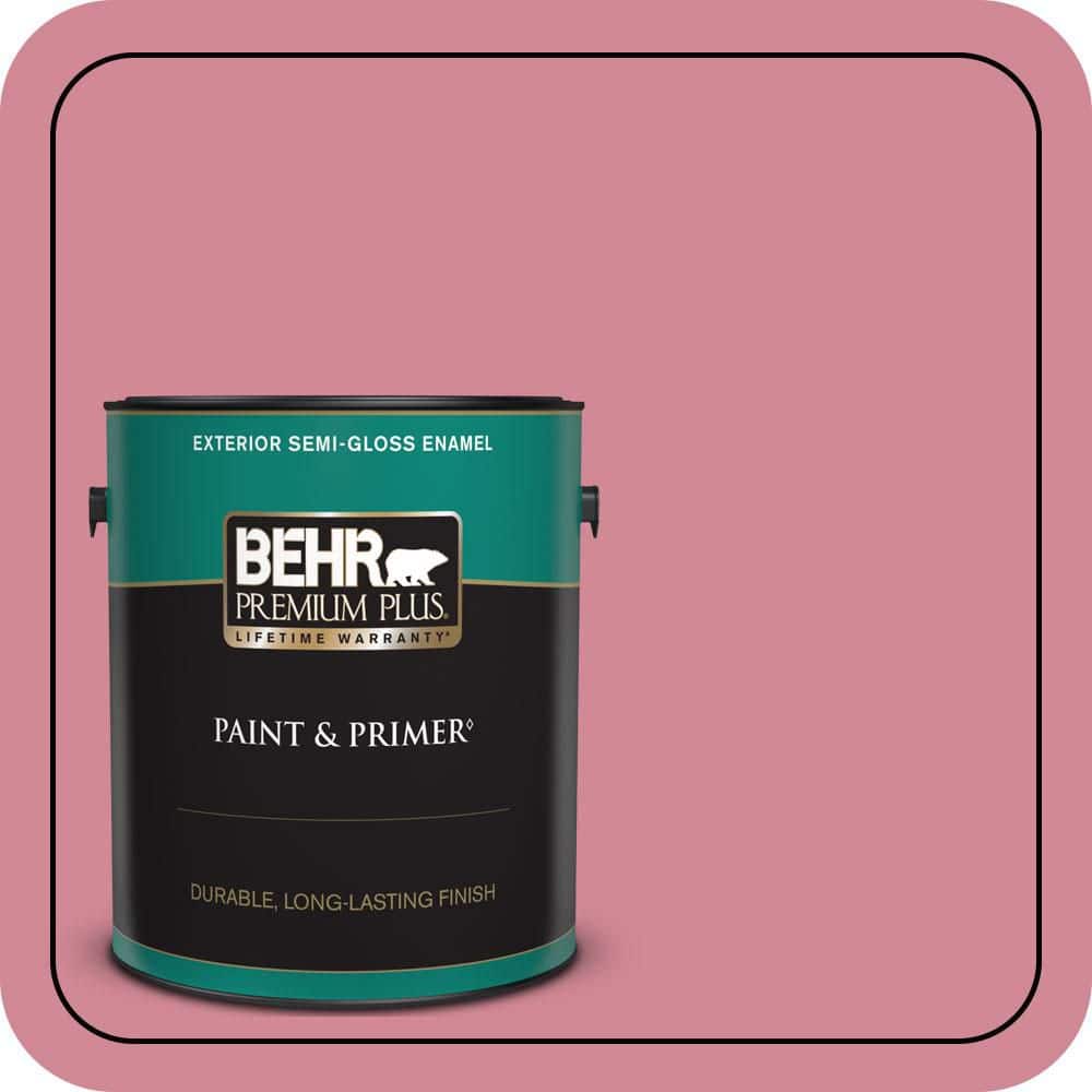 1 gal. #M140-4 Fruit Cocktail Semi-Gloss Enamel Exterior Paint & Primer price history on PriceWatchPro