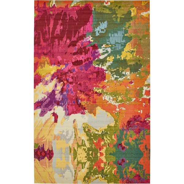 Unique Loom Estrella Apollo Multi 10' 6 x 16' 5 Area Rug