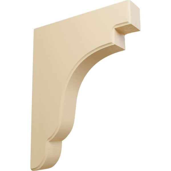 Ekena Millwork 1-3/4 in. x 8-1/2 in. x 11 in. Maple Bedford Wood Bracket