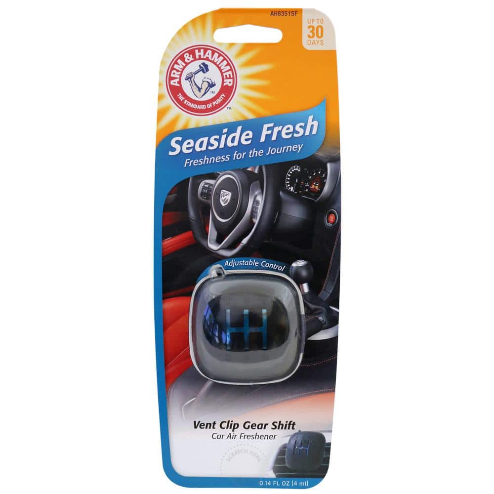 Arm and Hammer Seaside Fresh Stick Shift Vent Car Air Freshener