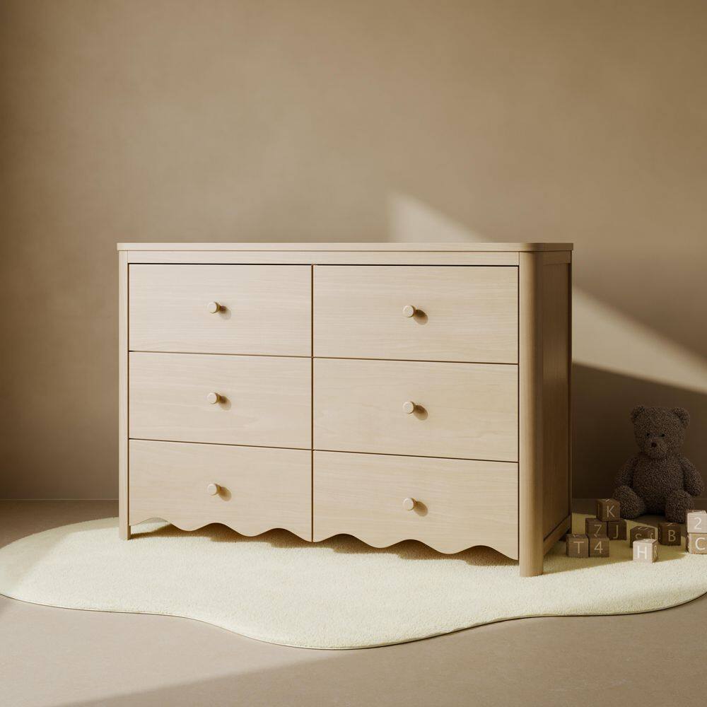Casablanca Driftwood 6 Drawer 48.11 in. Wide Dresser
