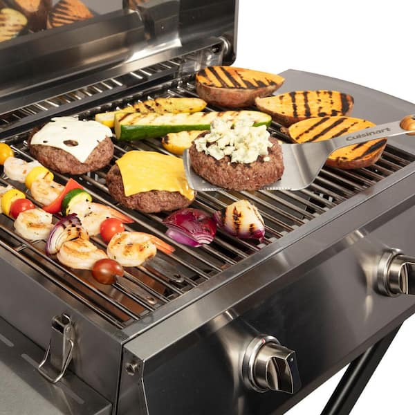 Cuisinart 285-Sq in Stainless Steel Portable Gas Grill in the Portable  Grills department at