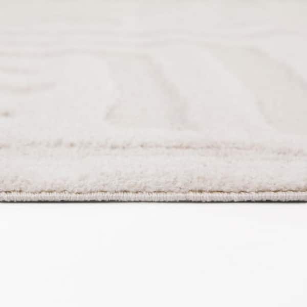 8 ft. x 10 ft. Cream Josette Area Rug