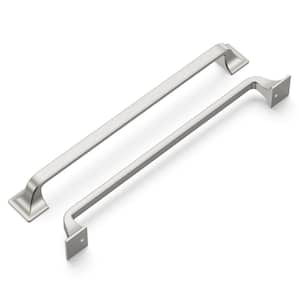 Forge 8-13/16 in. (224 mm) Satin Nickel Cabinet Pull (5-Pack)