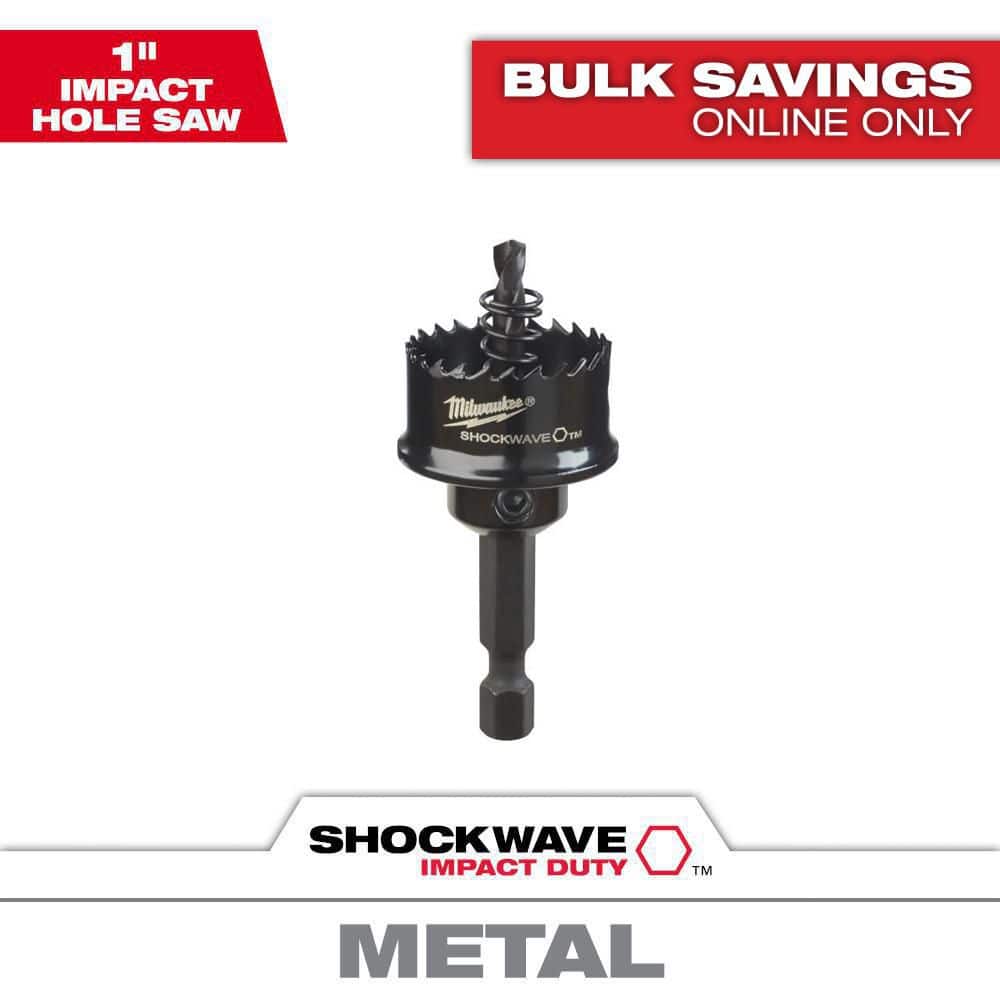 Milwaukee 1 in. SHOCKWAVE IMPACT DUTY Hole Saw 49-56-9815 - The