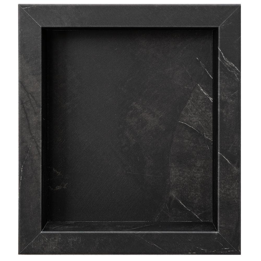 15.5 in. W x 3.75 in. H x 17.5 in. D Vinyl Waterproof Shower Niche Insert in Black Ice price history on PriceWatchPro