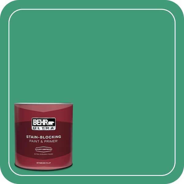 BEHR ULTRA 1 qt. #MQ6-42 Dancing Jewel Extra Durable Flat Interior Paint & Primer