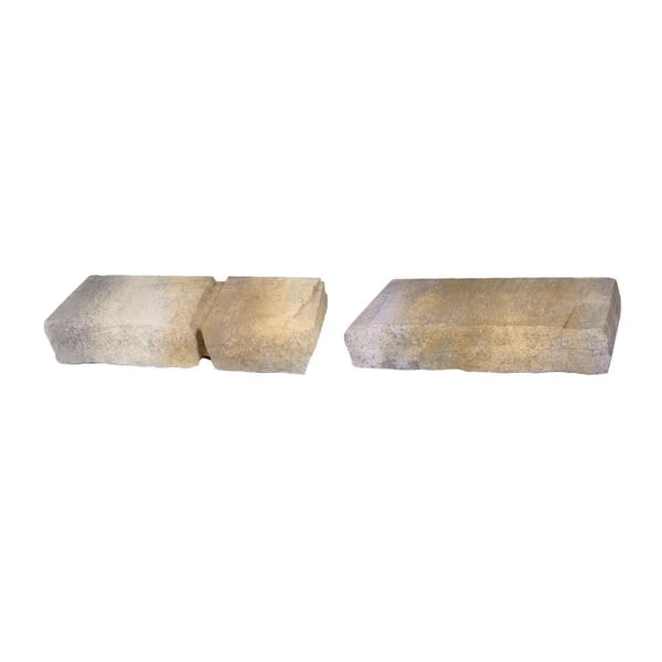 Pavestone Ladara 16 in. H x 8 in. W x 3 in. D Eddington Blend