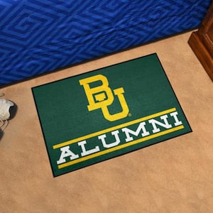 Baylor University Green 19 in. x 30 in. Starter Mat Accent Rug
