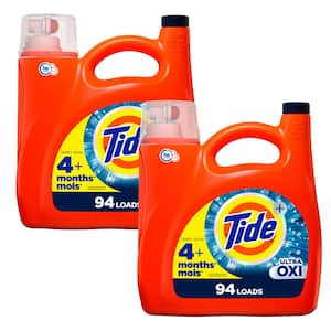 132 oz. HE Ultra Oxi Liquid Laundry Detergent (94-Loads)(2 Pack)