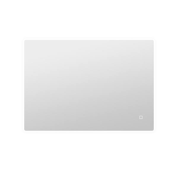 Unbranded 40 in. W x 28 in. H Large Rectangular Frameless Wall-Mount Anti-Fog LED Light Bathroom Vanity Mirror