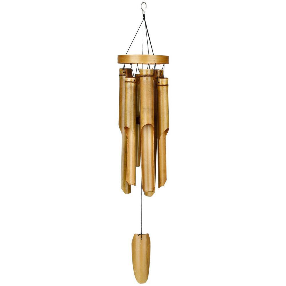 Natural Bamboo Ring Large Wind Chime