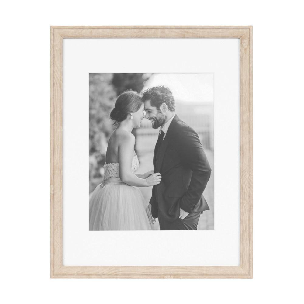 Natural Wood Grain 8x10 Polystyrene Wall Frame Set