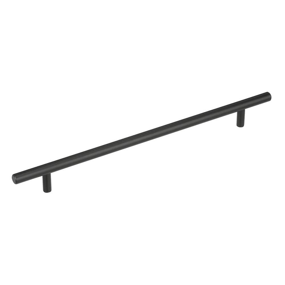 Bar Pulls 10-1/16 in. (256mm) Center-to-Center Matte Black Bar Cabinet Pull price history on PriceWatchPro