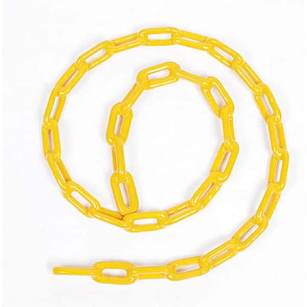 Lukyamzn Swing Chains Series Fully Coated Yellow Iron Link Chain 2