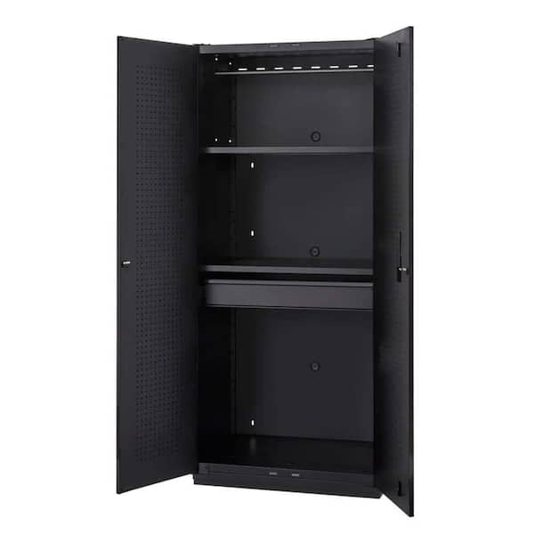 Husky 36 in. W x 81 in. H x 24 in. D Heavy Duty Welded 19-Gauge
