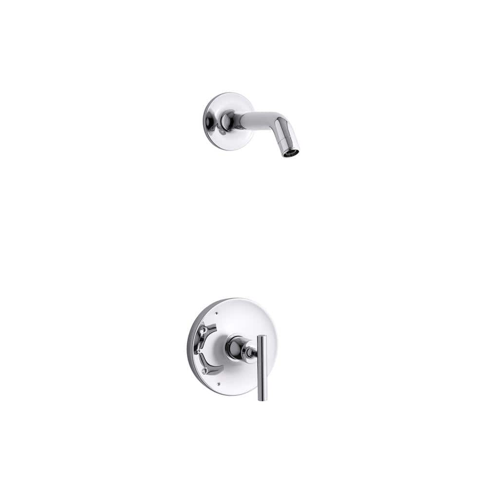 Kohler 1 Handle Rite Temp Shower Valve Trim With Lever Handle In