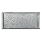 Birch Forest Metal Boot Tray 30x13 Putty