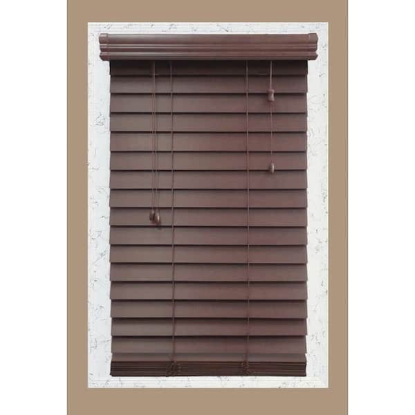 Home Decorators Collection 1000025740 23X64 2.5" BREX WD BLIND